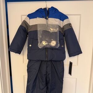 Rothschild Navy and Charcoal Snowsuit